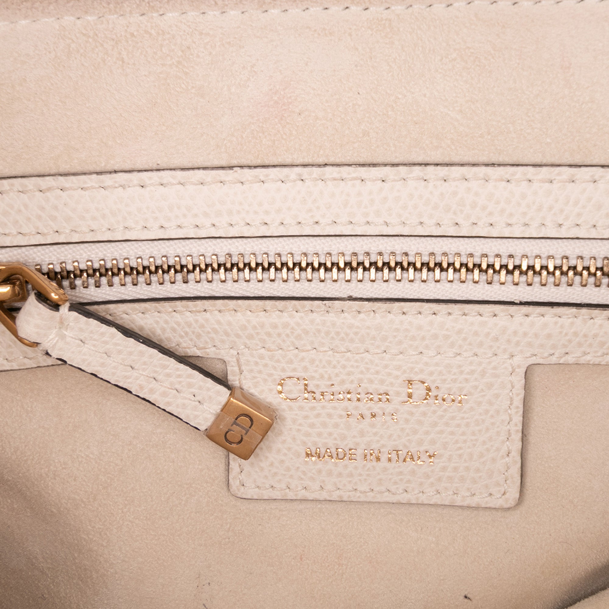 Grained Calfskin Saddle Bag