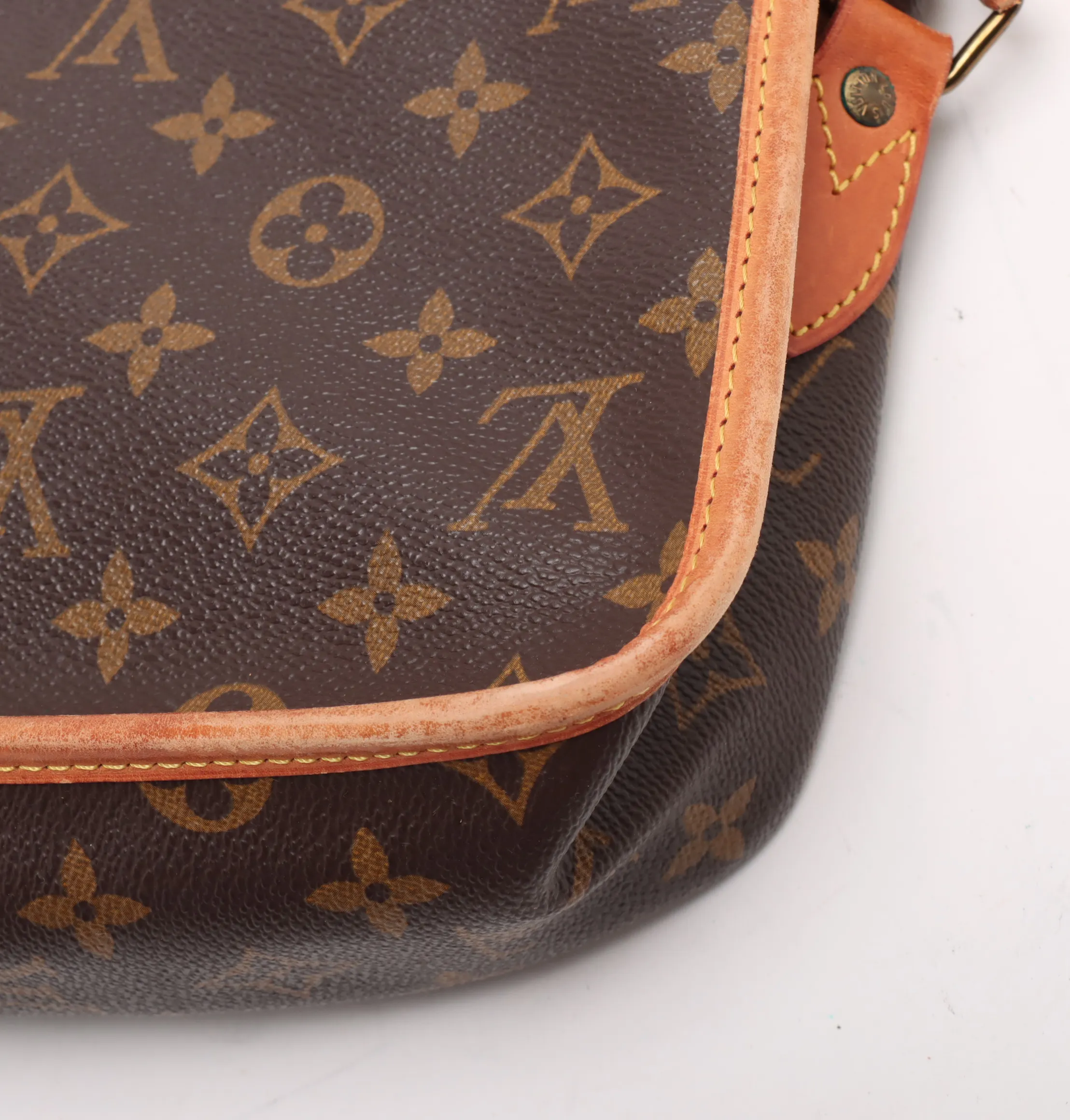 Louis Vuitton Sac Gibeciere Messenger Bag Monogram Canvas