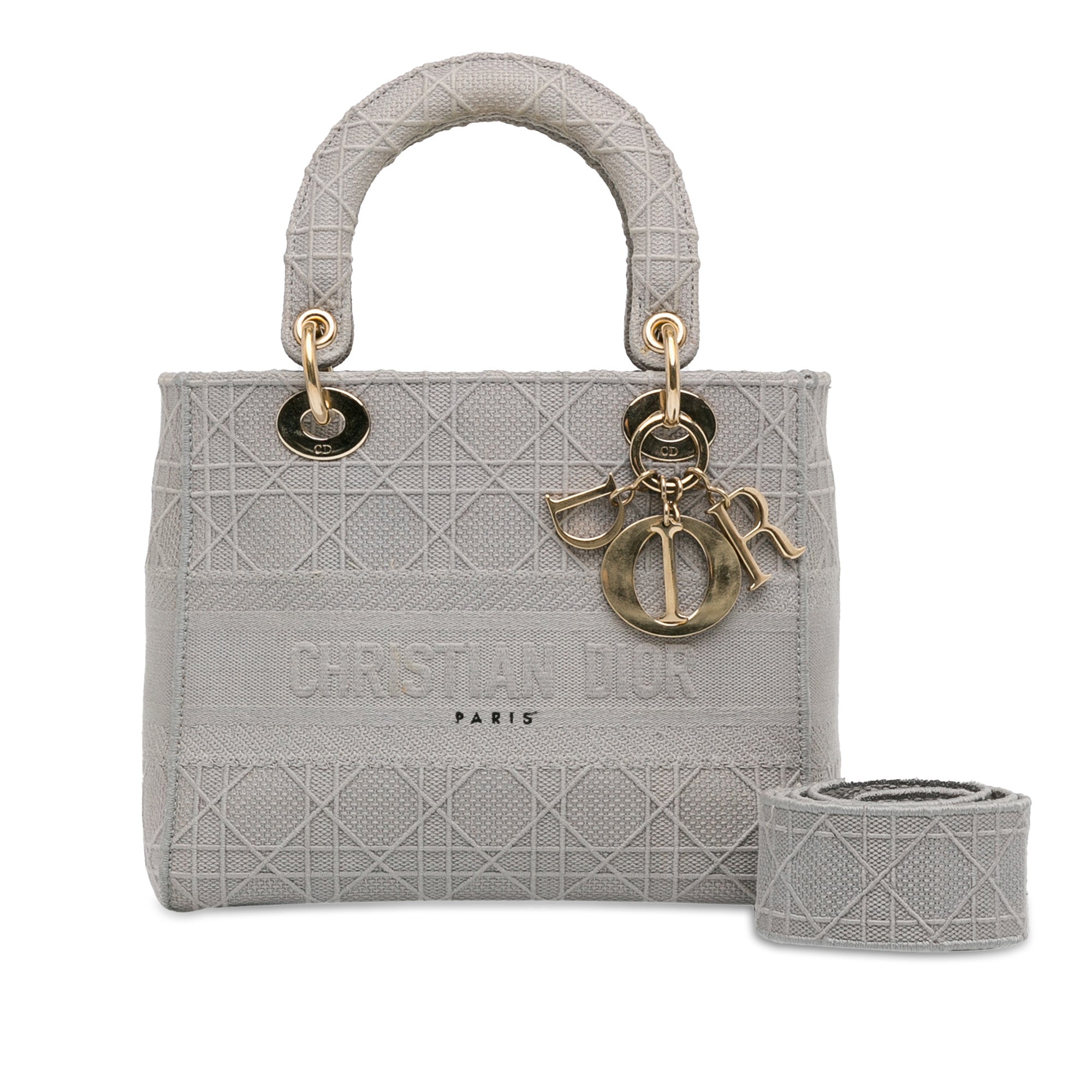 Medium Canvas Cannage Lady D Lite