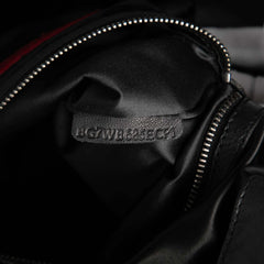 Leather Braided Stitch Hobo