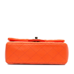 Mini Rectangular Classic Lambskin Single Flap