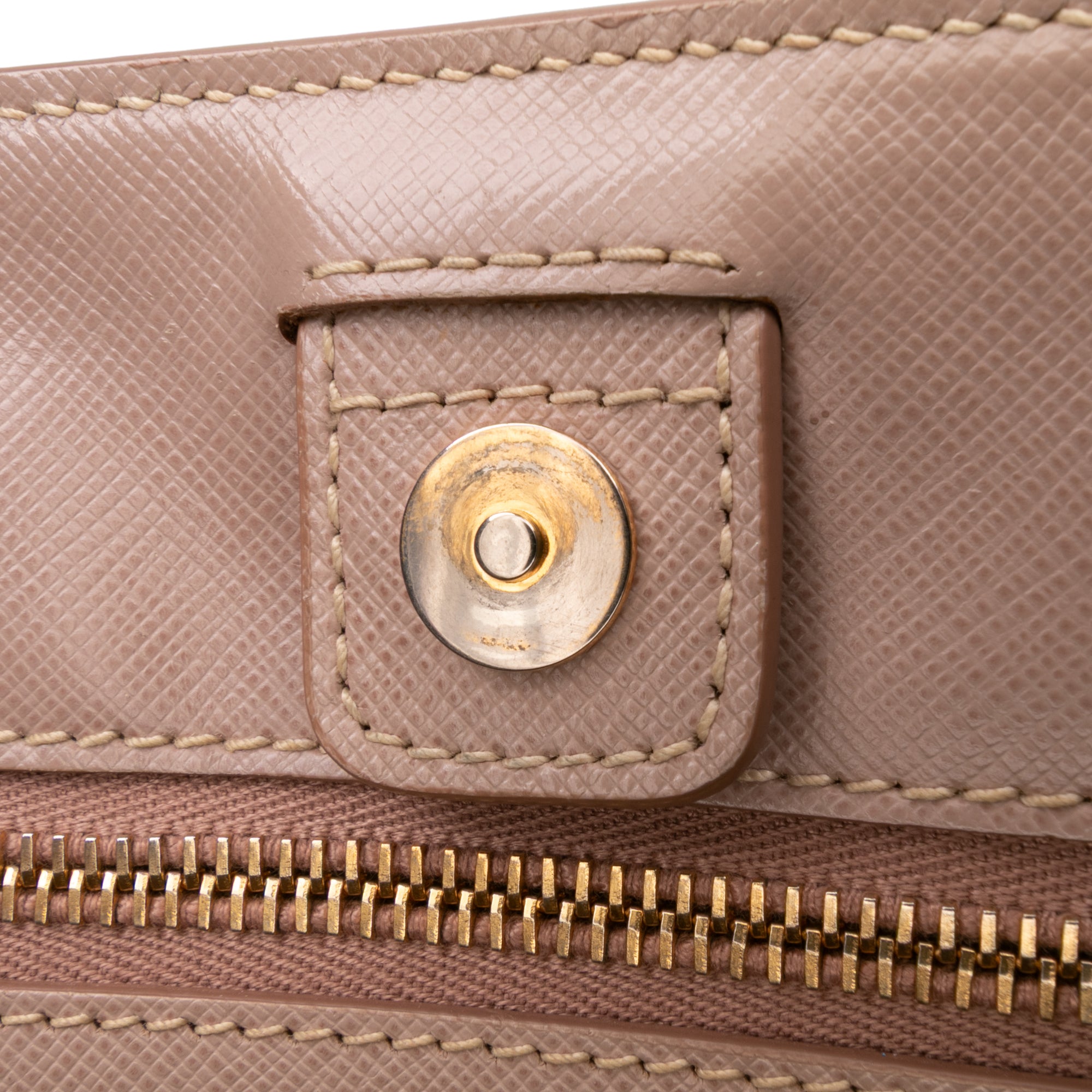 Medium Saffiano Lux Galleria Satchel