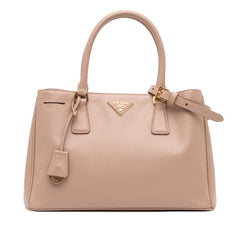 Medium Saffiano Lux Galleria Satchel