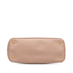 Medium Saffiano Lux Galleria Satchel