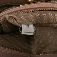 Medium Saffiano Lux Galleria Satchel