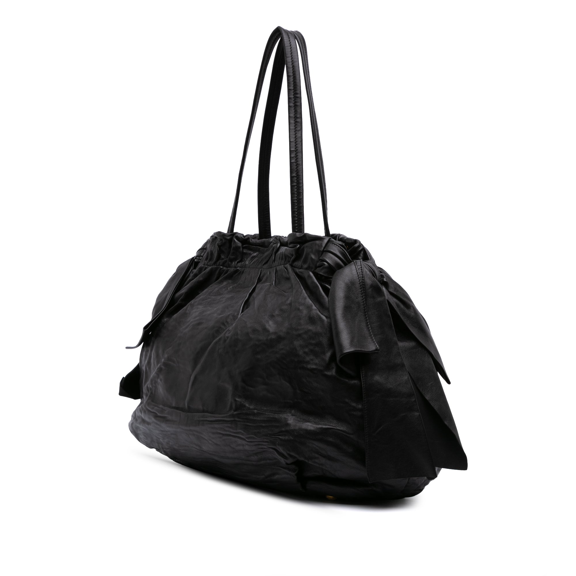 Nappa Antique Bow Satchel