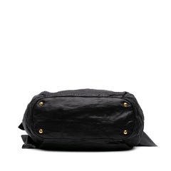Nappa Antique Bow Satchel