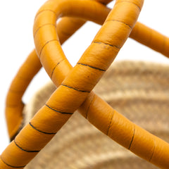 Medium Raffia Marcie Basket Tote