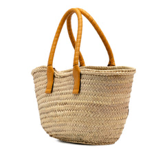 Medium Raffia Marcie Basket Tote