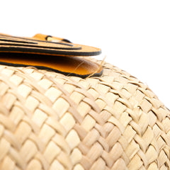 Medium Raffia Marcie Basket Tote