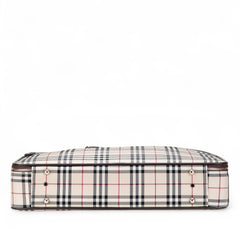 House Check Canvas Travel Bag