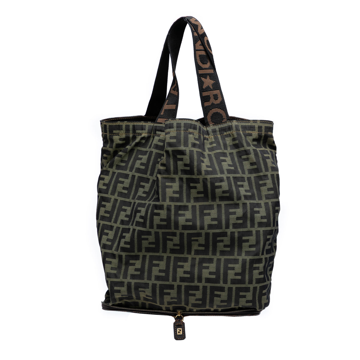 Zucca Canvas and Nylon Foldable Tote