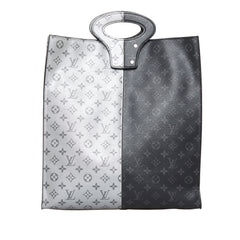 Monogram Eclipse North South Tote _2