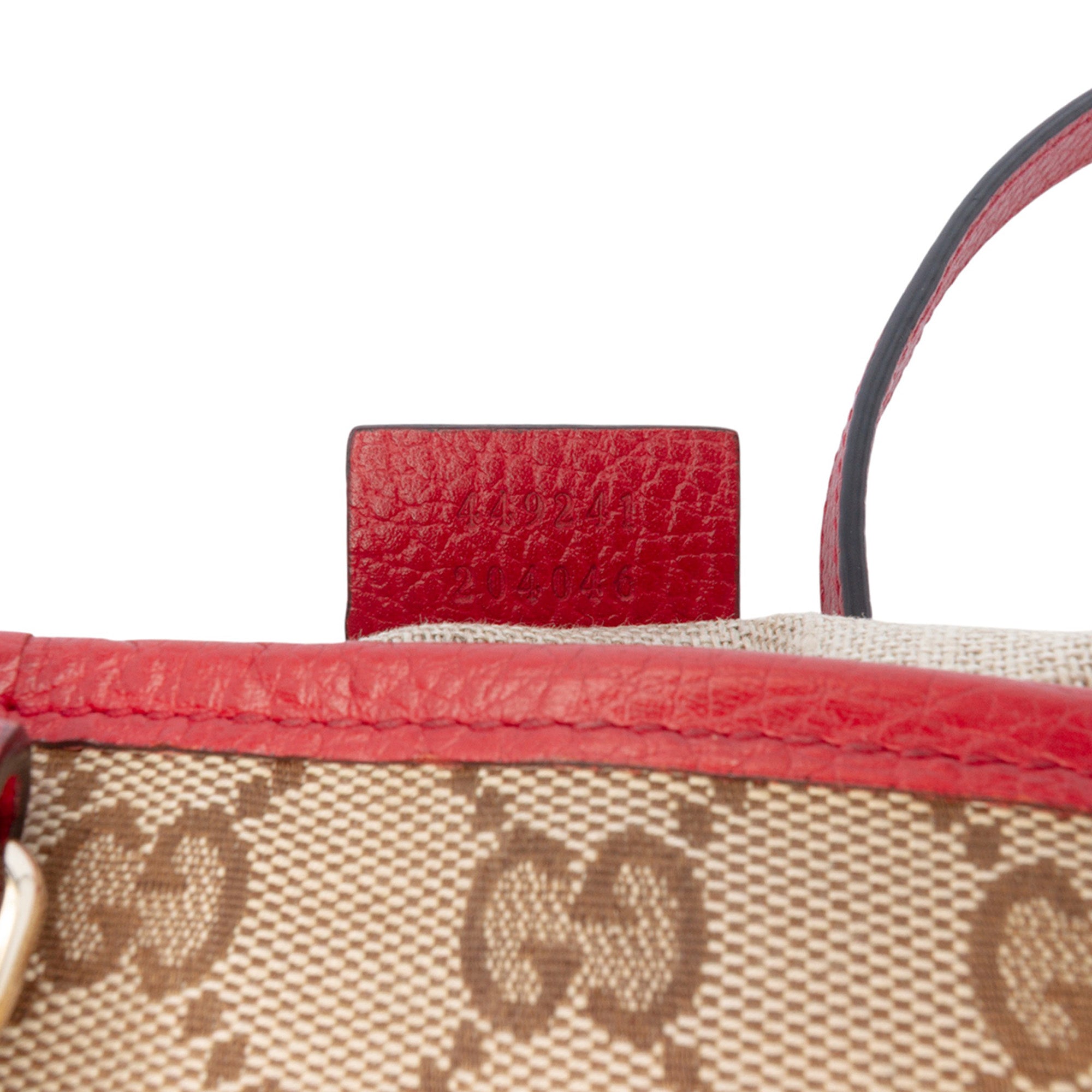 Small GG Canvas Bree Satchel