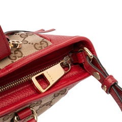 Small GG Canvas Bree Satchel