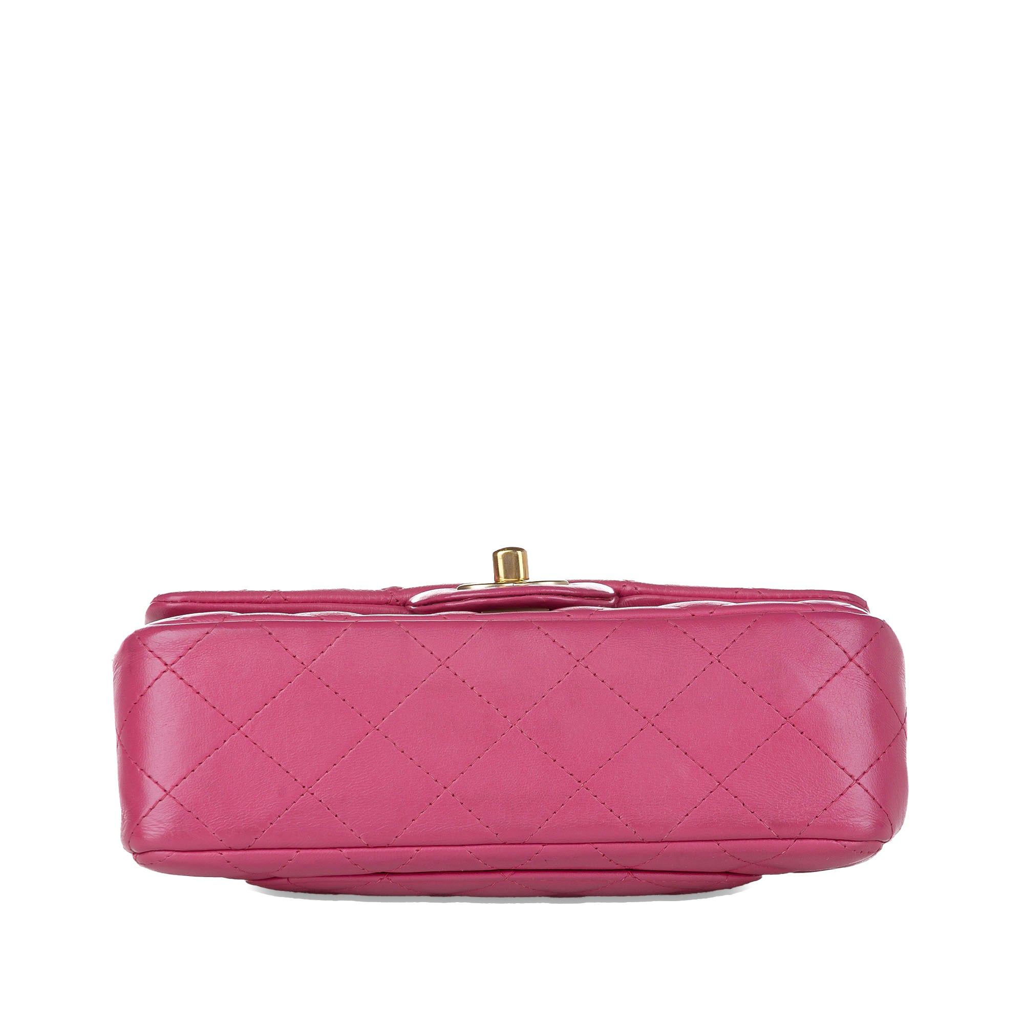 Mini Rectangular Classic Lambskin Single Flap_3