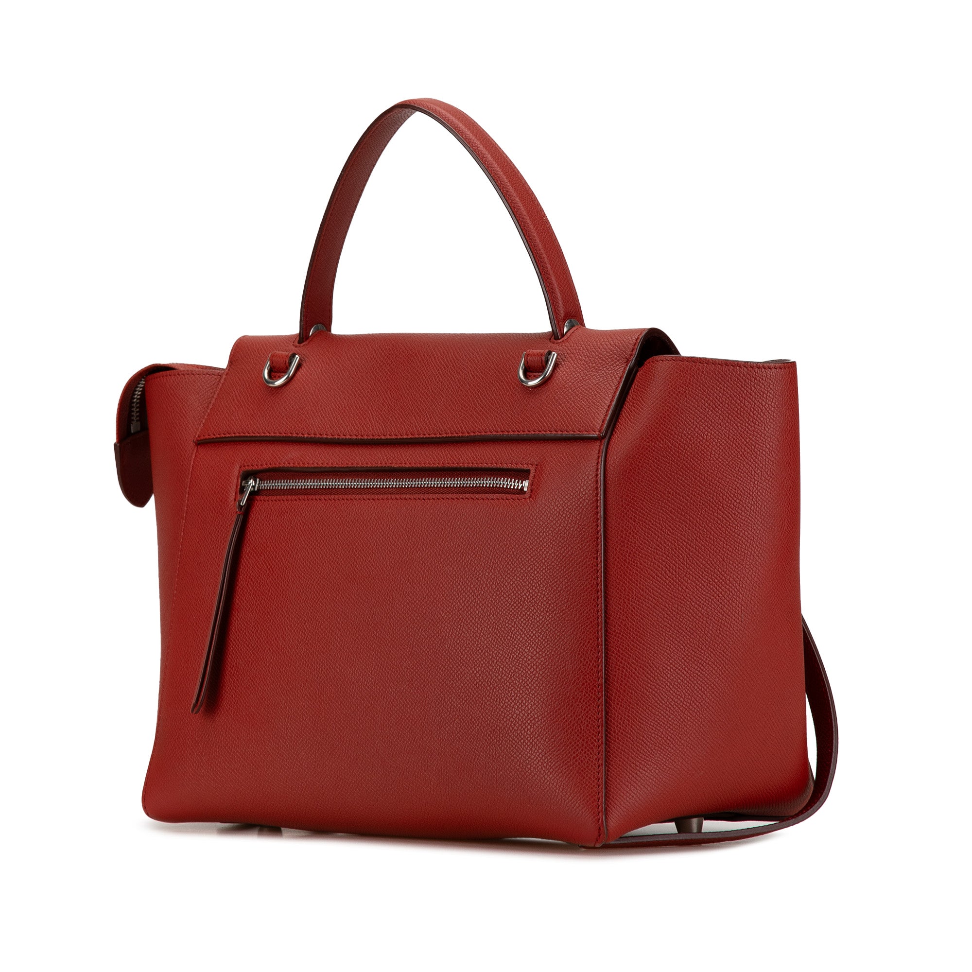 Micro Leather Belt Satchel