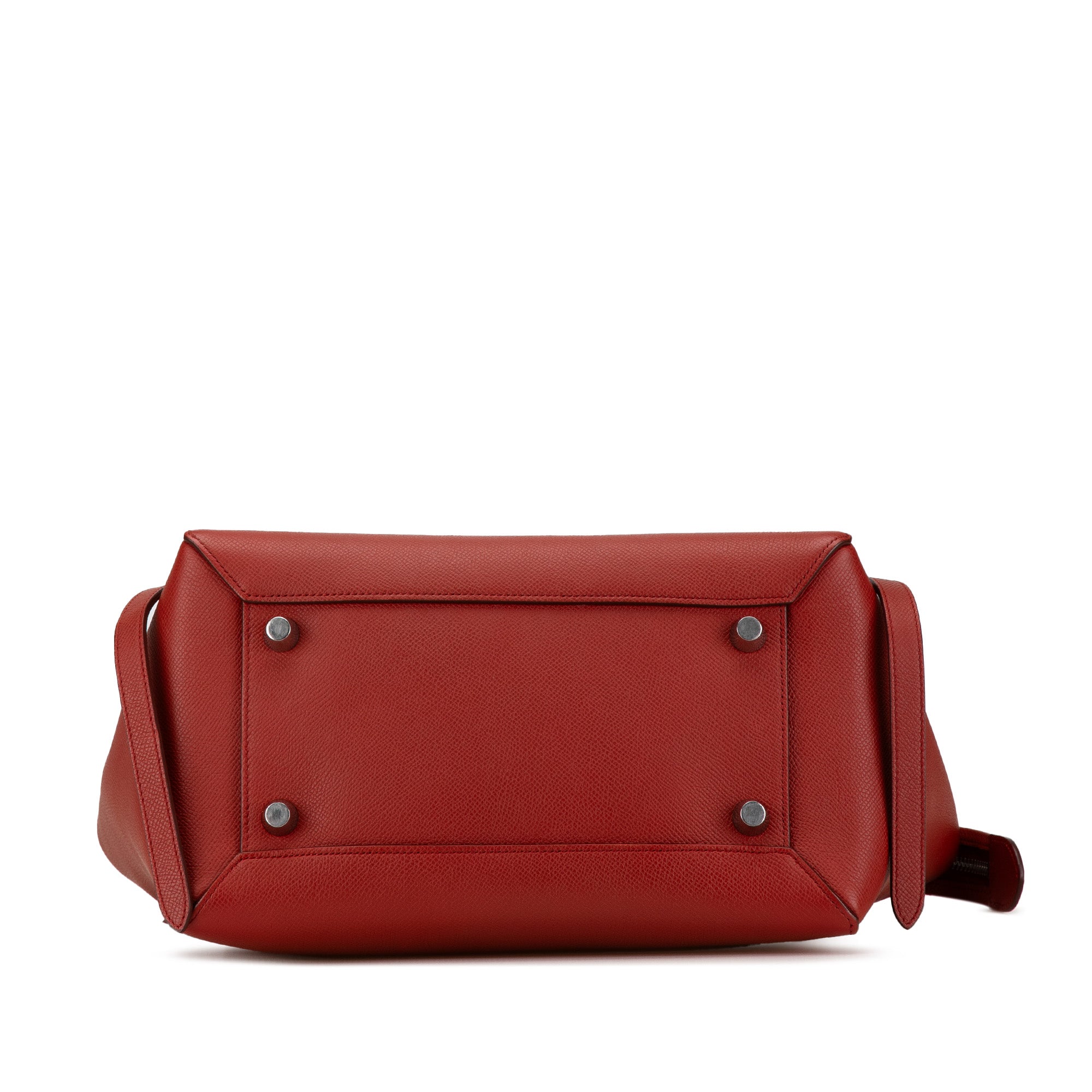 Micro Leather Belt Satchel