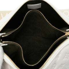 Monogram Embossed Puffy Lambskin Coussin PM