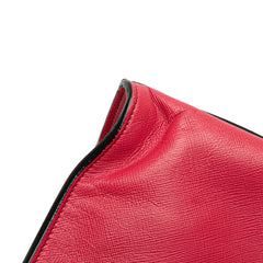 Saffiano Soft Triple Pocket Tote