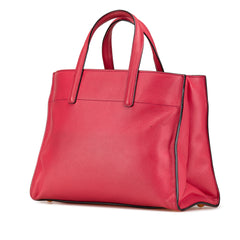 Saffiano Soft Triple Pocket Tote