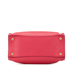 Saffiano Soft Triple Pocket Tote