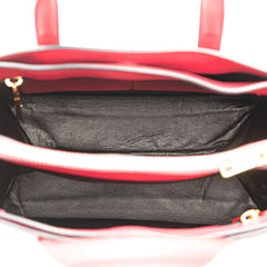Saffiano Soft Triple Pocket Tote