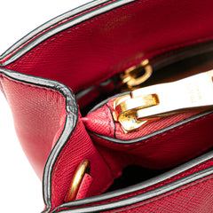 Saffiano Soft Triple Pocket Tote