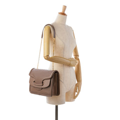 Textured Leather Heroine Shoulder Bag