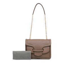 Textured Leather Heroine Shoulder Bag