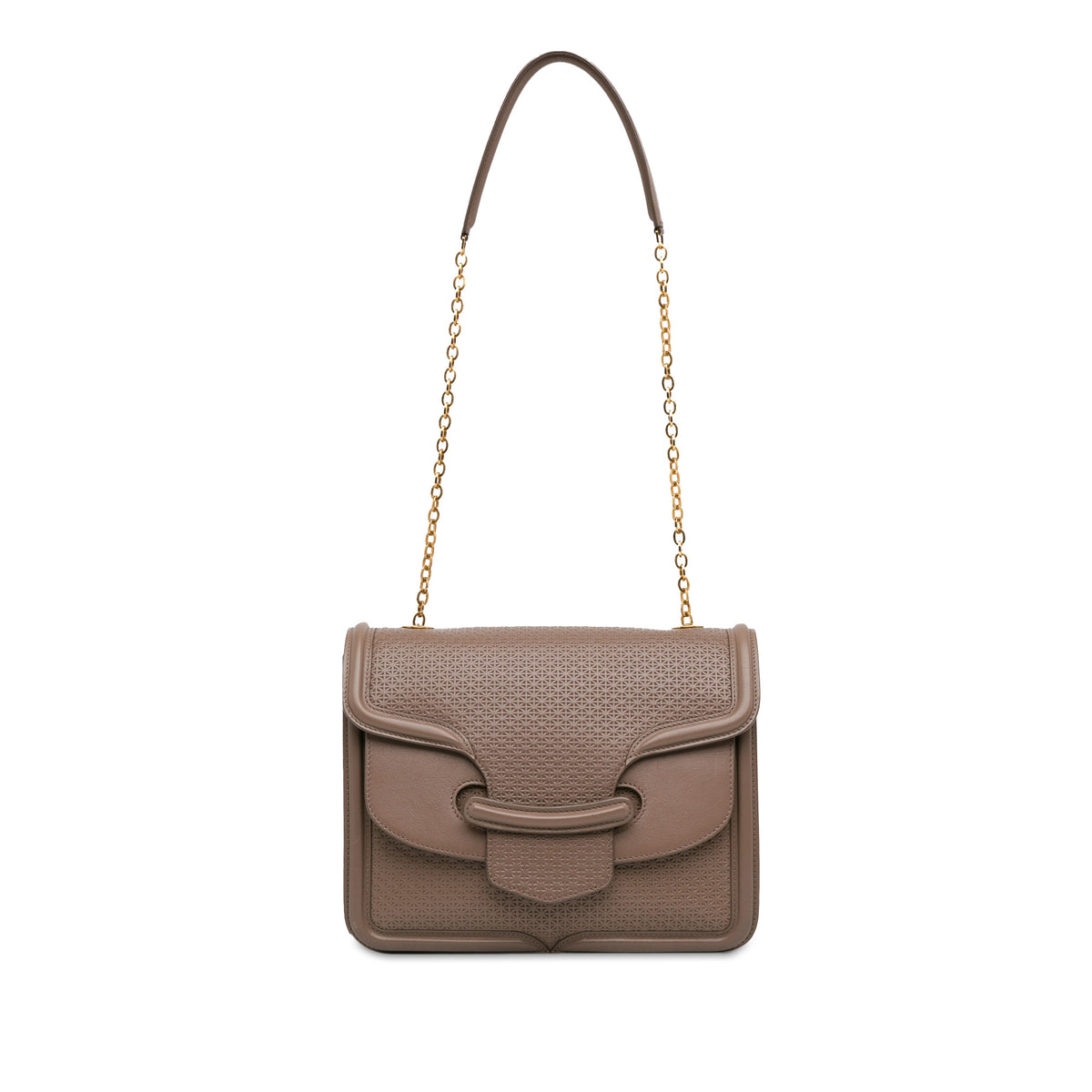 Textured Leather Heroine Shoulder Bag