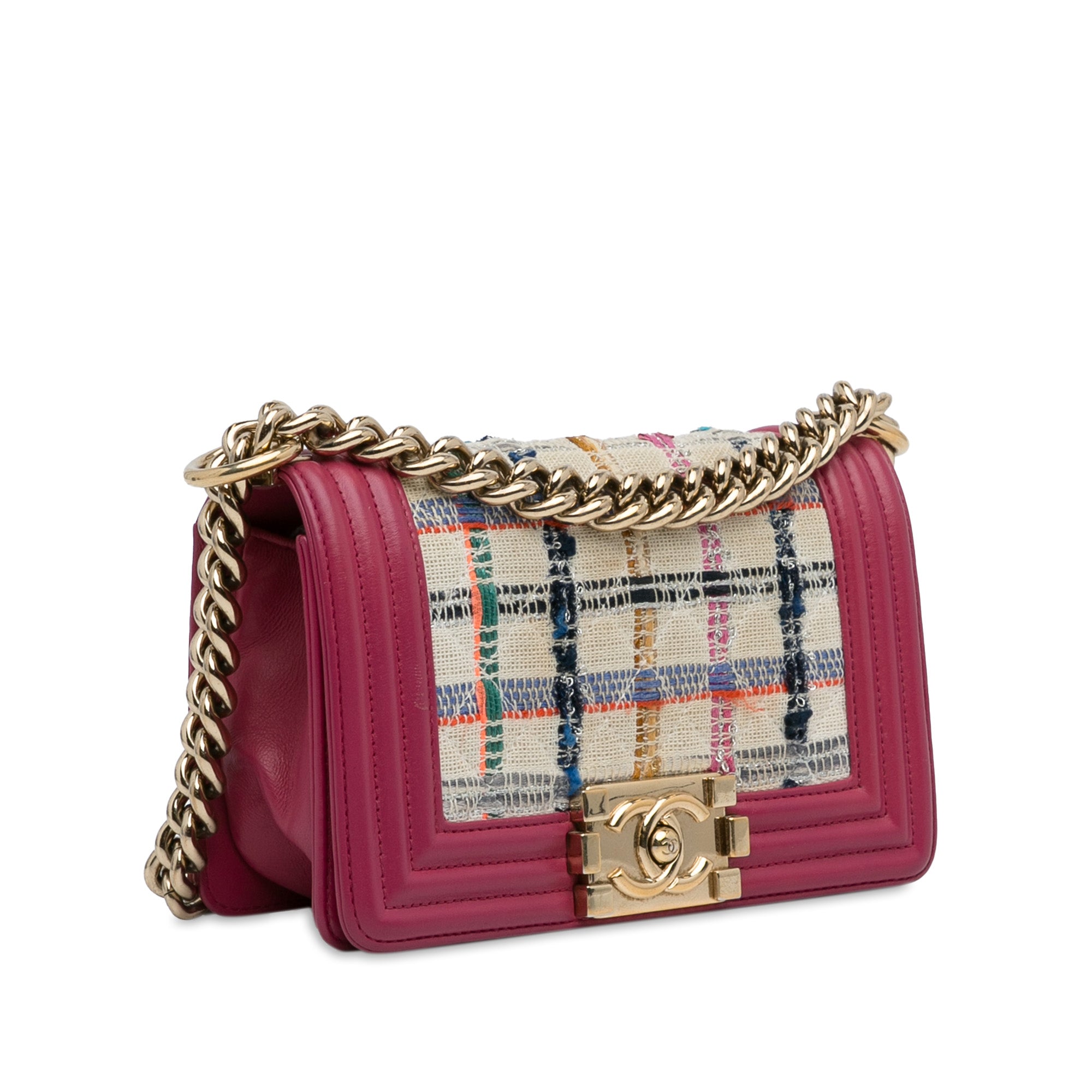 Small Tweed Boy Bag