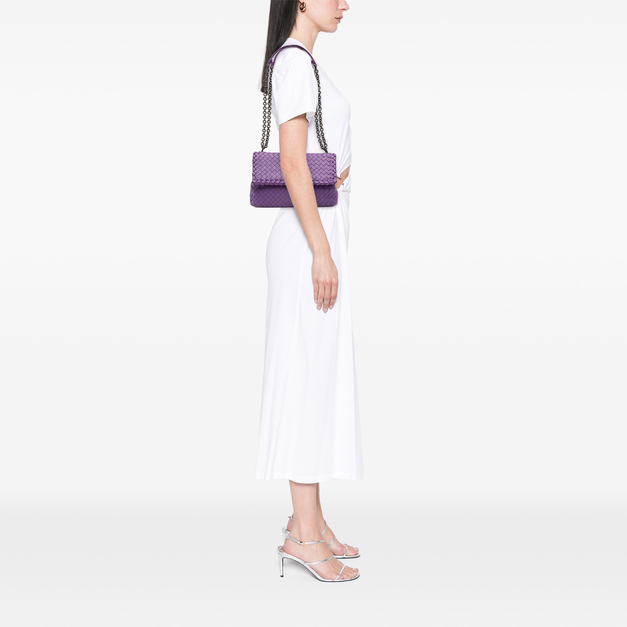 Small Nappa Intrecciato Olimpia Crossbody