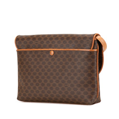 Macadam Coated Canvas Horse Carriage Crossbody