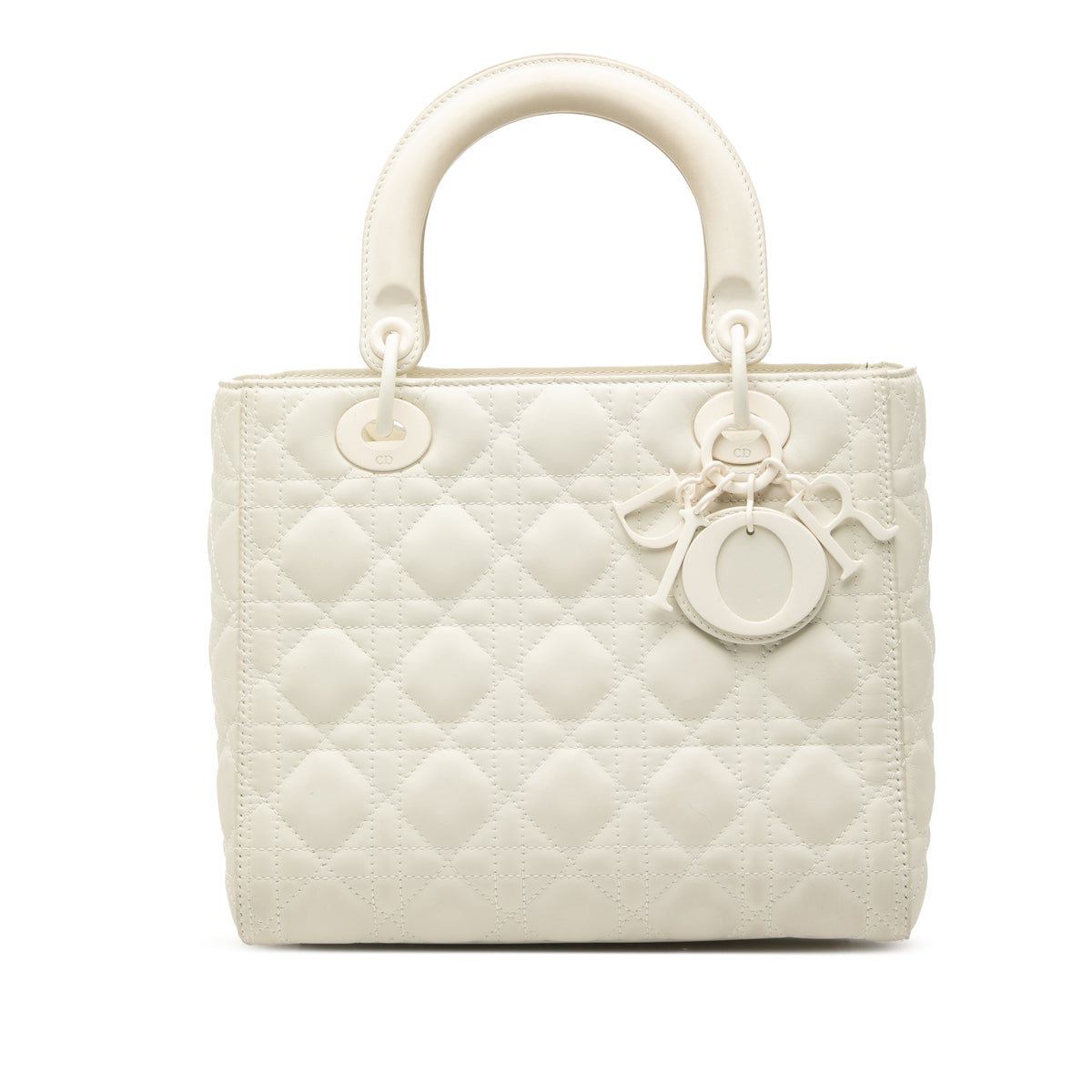 Medium Lambskin Cannage Lady Dior