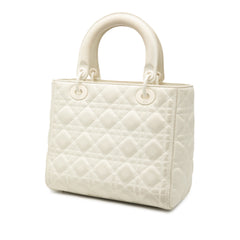 Medium Lambskin Cannage Lady Dior