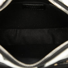 Leopard Printed Leather Camera Bag