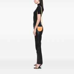 Small Soft Calfskin Heel Pouch