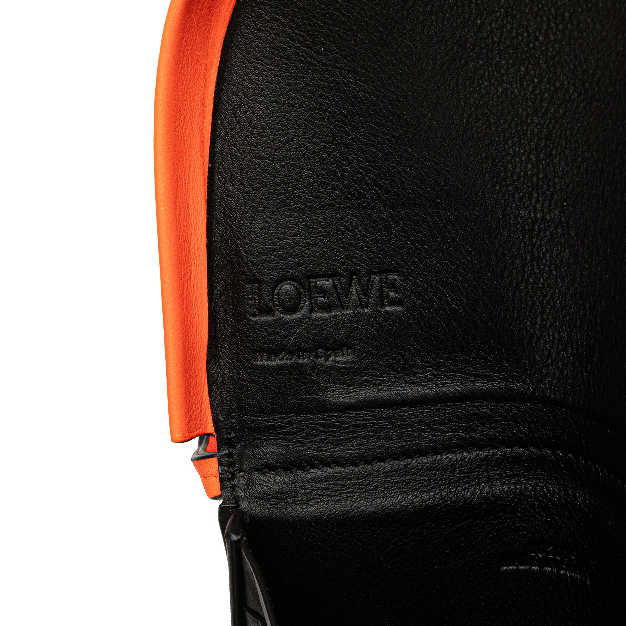 Small Soft Calfskin Heel Pouch
