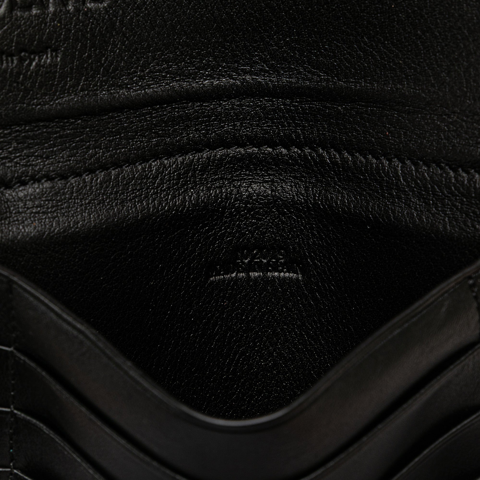 Small Soft Calfskin Heel Pouch