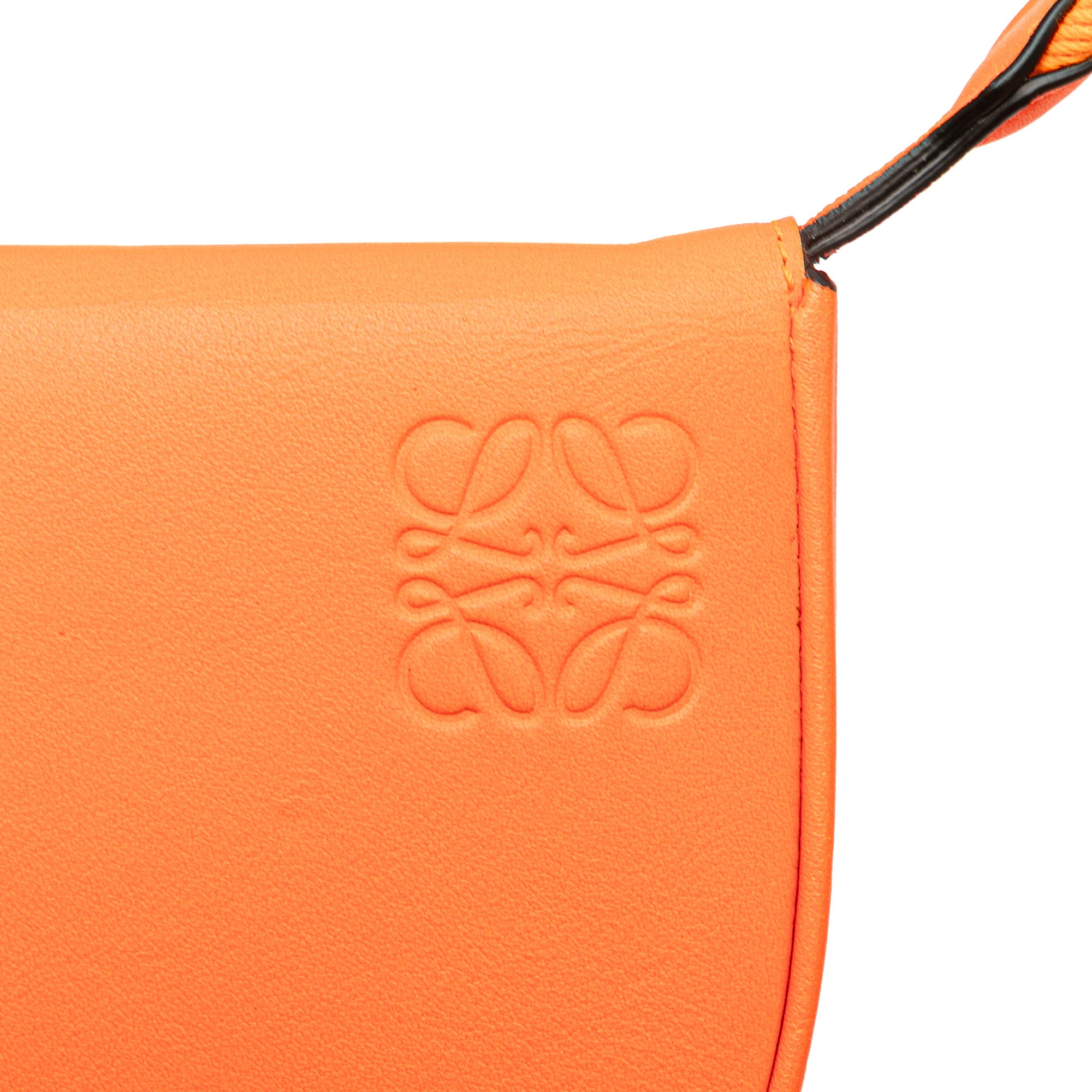Small Soft Calfskin Heel Pouch