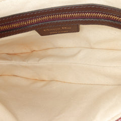 Oblique Canvas Saddle Bag