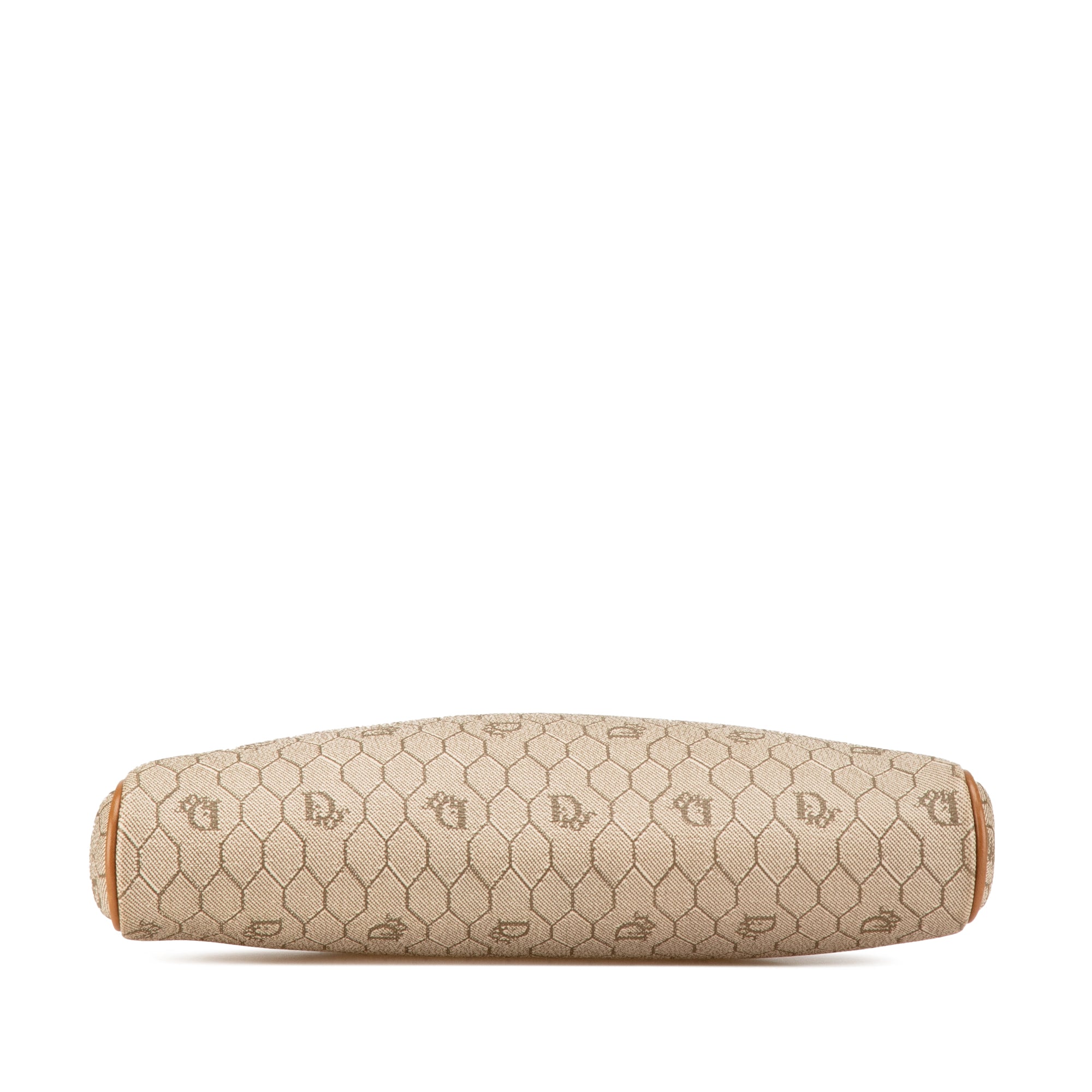 Honeycomb Coated Canvas Clutch