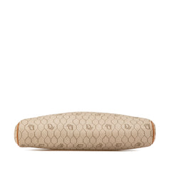 Honeycomb Coated Canvas Clutch