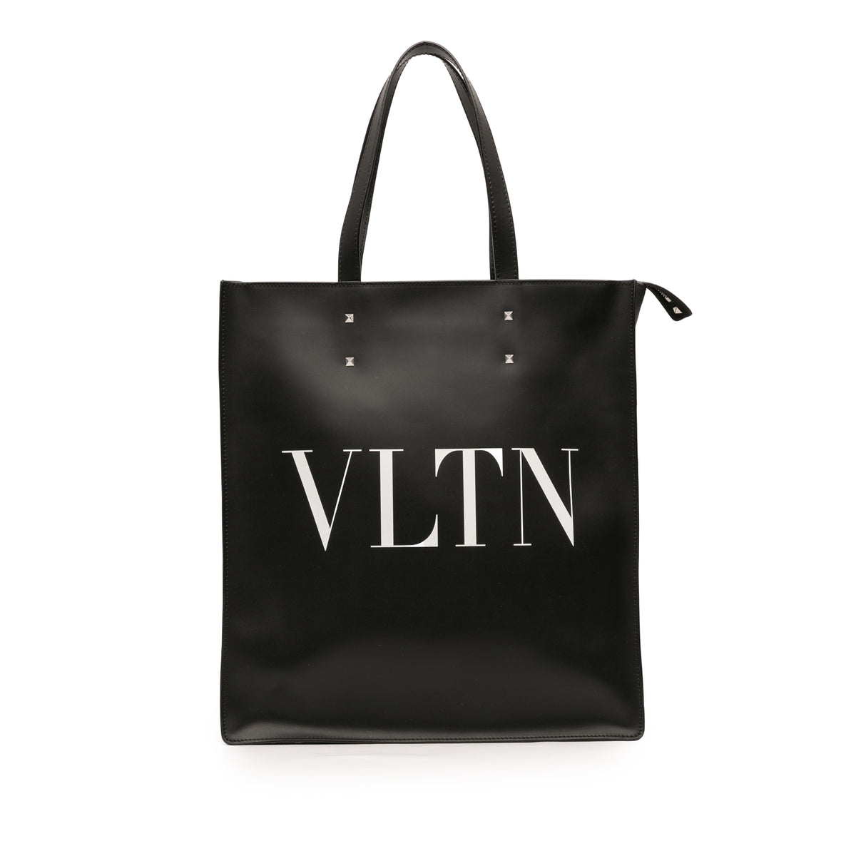 Leather Rockstud VLTN Tote