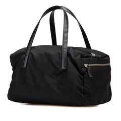 Saffiano Trimmed Tessuto Handbag