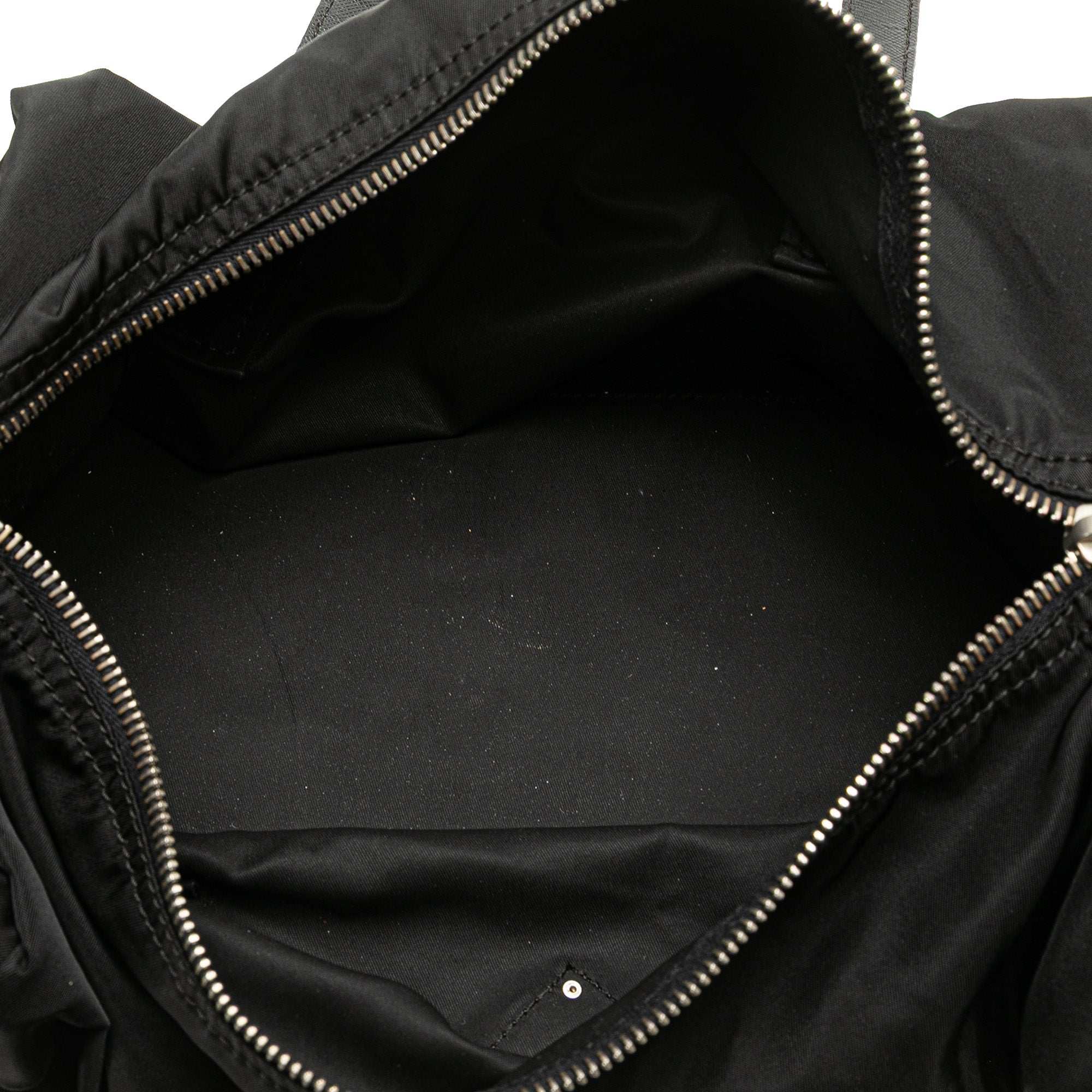 Saffiano Trimmed Tessuto Handbag