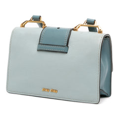 Goatskin Madras Soft Calf Crystal Embellished Crossbody