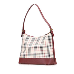 House Check Canvas Shoulder Bag