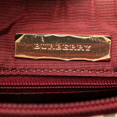 House Check Canvas Shoulder Bag